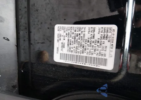 2010 Infiniti Fx35 z USA, uszkodzony, nr VIN JN8AS1MW9AM851781